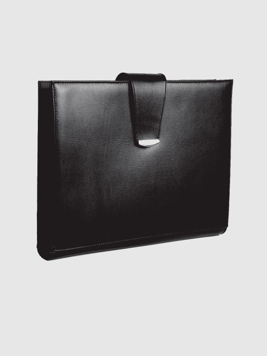 Portafolios con bloc de piel